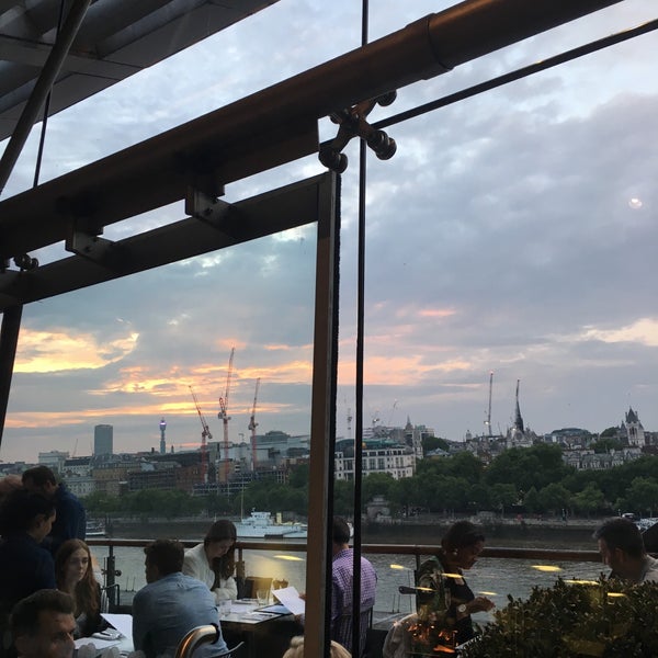Photo taken at Oxo Tower Bar by Ed G. on 6/1/2018