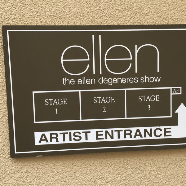 Photo taken at The Ellen DeGeneres Show by Michael L. on 10/15/2015