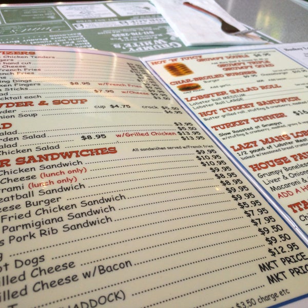 Grumpy White's Merrymount Quincy, MA