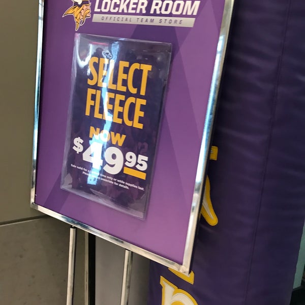 vikings locker room official team store