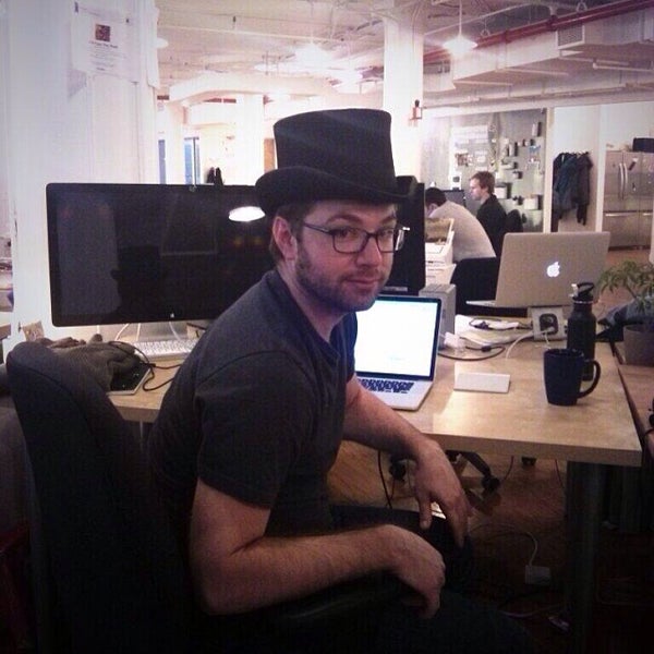 Photo taken at Chartbeat Studios by Harry W. on 1/9/2014