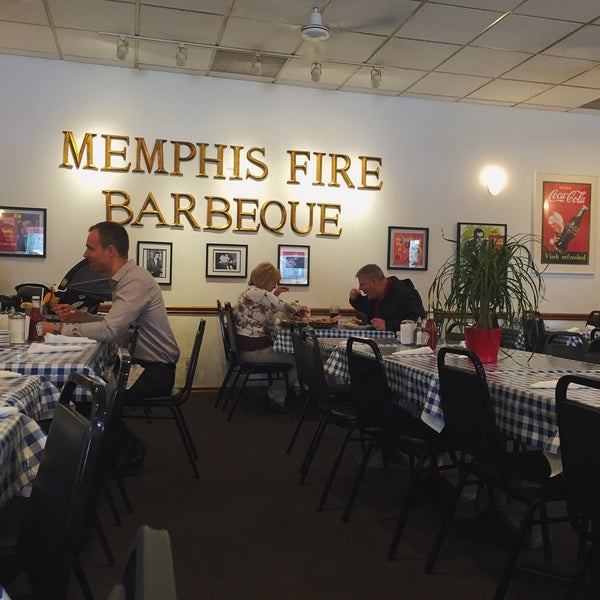 Photo taken at Memphis Fire Barbeque Company by Cheryl L. on 4/14/2015