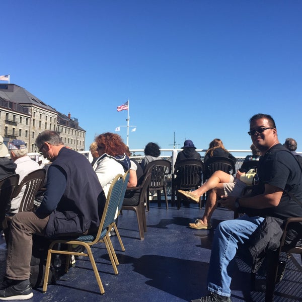 10/6/2016 tarihinde Erma B.ziyaretçi tarafından Boston Harbor Cruises'de çekilen fotoğraf