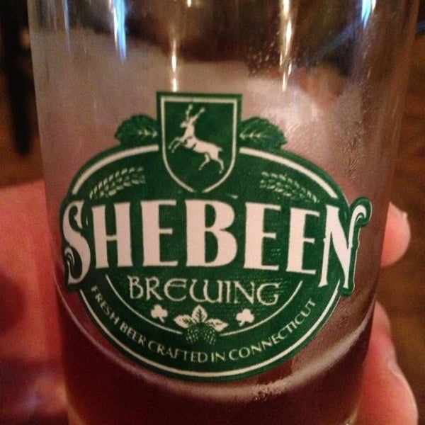 SHEBEEN BREWING COMPANY Wolcott Connecticut STICKER decal craft beer brewery 