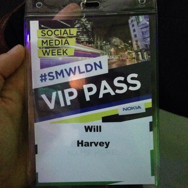 Photo taken at Social Media Week London HQ #SMWLDN by William H. on 9/23/2013