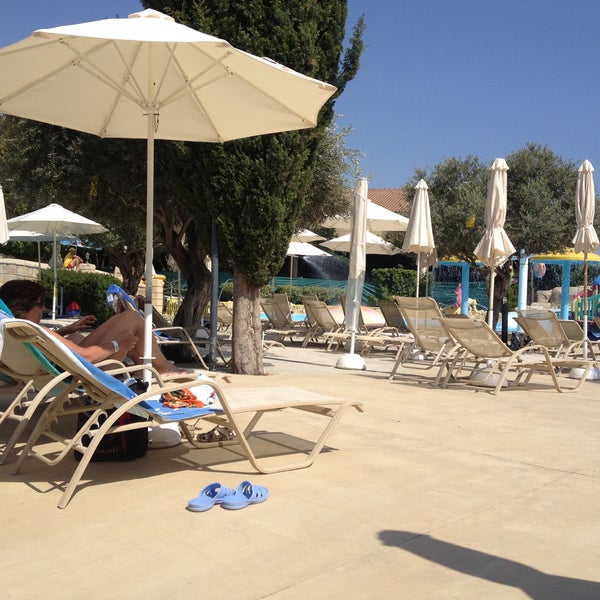 Photo taken at Pafos Aphrodite Waterpark by Ksenia L. on 5/5/2013