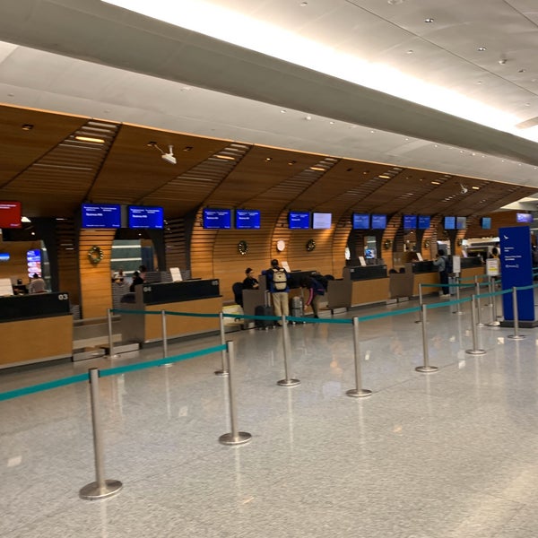 國泰航空報到櫃台cathay Pacific Check In Counter T Ao Yuan 桃園縣
