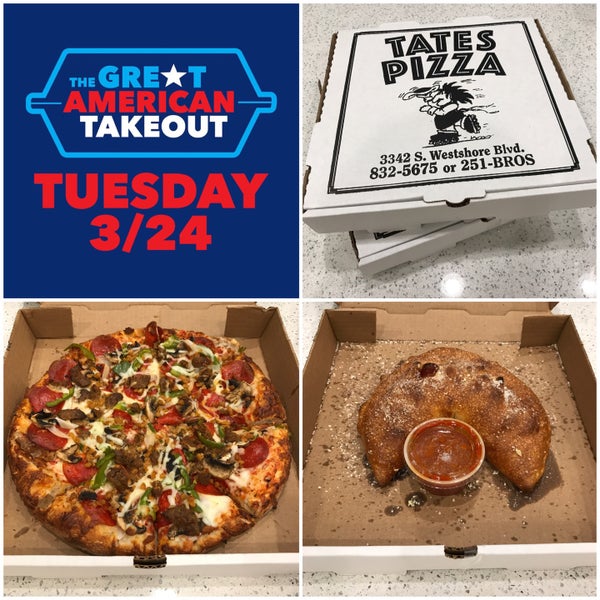 Tates pizza deals