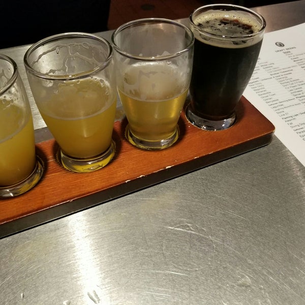 Photo taken at Diving Dog Brewhouse by Matt on 4/14/2018