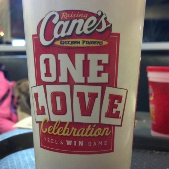 Photo taken at Raising Cane&#39;s Chicken Fingers by Alan C. on 1/24/2013