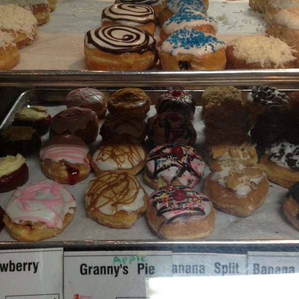 Photo taken at Julie Darling Donuts by Laura C. on 1/19/2013
