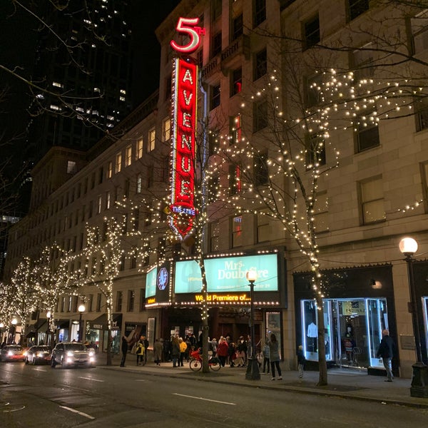 Photo taken at The 5th Avenue Theatre by Kevin H. on 11/27/2019