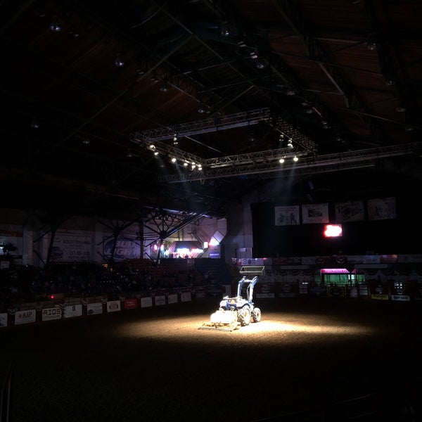 Photo taken at Cowtown Coliseum by Mabura G. on 1/21/2018