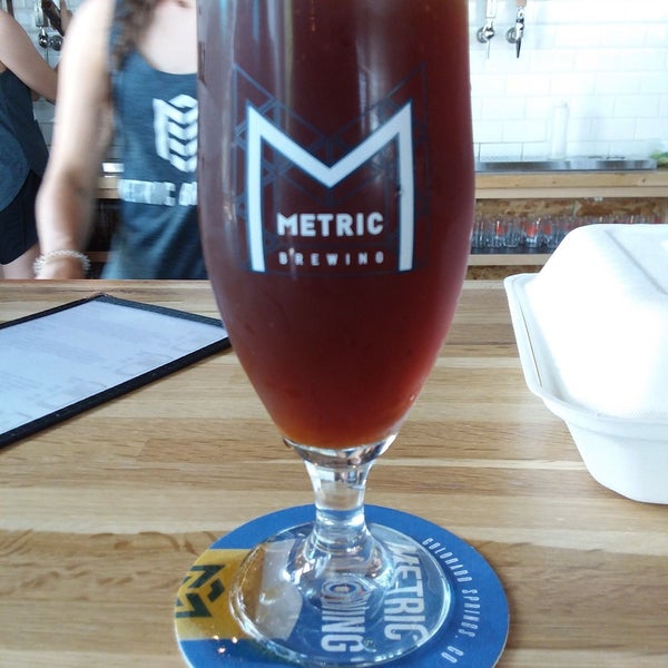 Photo taken at Metric Brewing by Jim M. on 7/20/2019