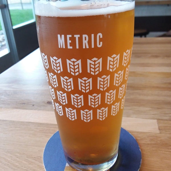 Photo taken at Metric Brewing by Jim M. on 7/16/2019
