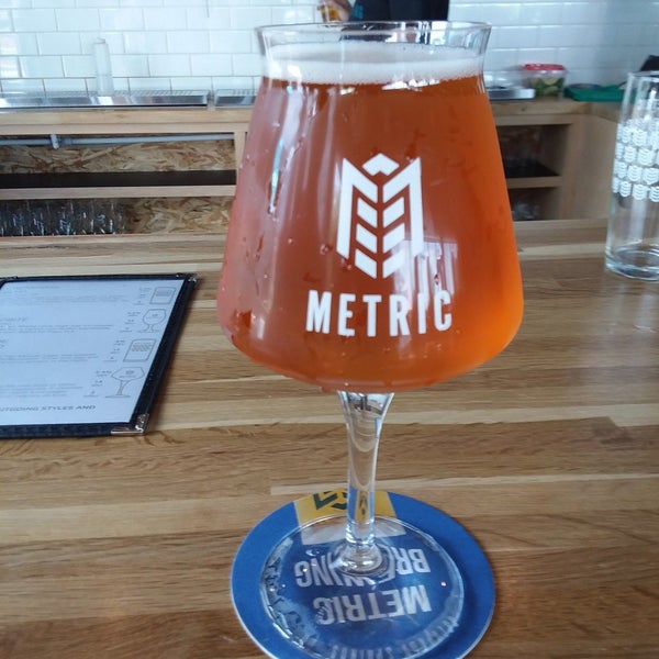 Photo taken at Metric Brewing by Jim M. on 7/20/2019