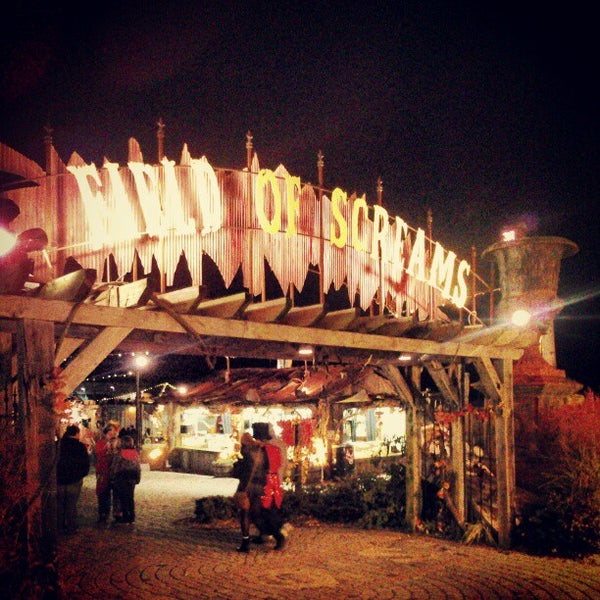 Photo taken at Field Of Screams by Taylor H. on 10/31/2012