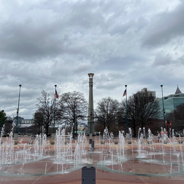 Photo taken at Centennial Olympic Park by Taylor H. on 2/27/2024