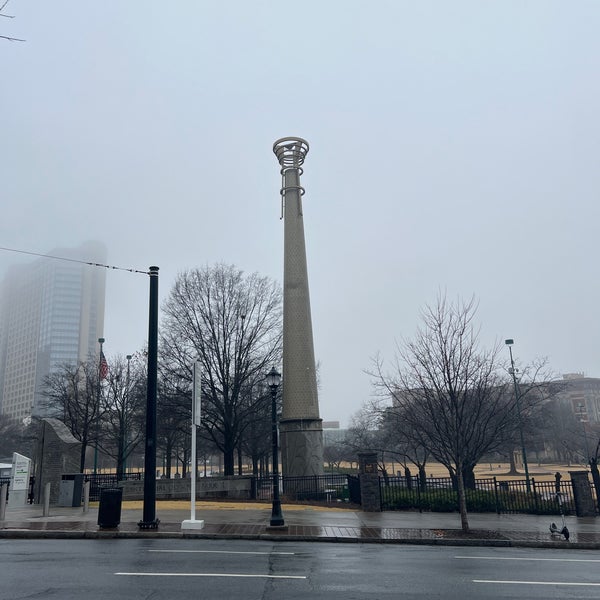 Photo taken at Centennial Olympic Park by Taylor H. on 1/24/2024