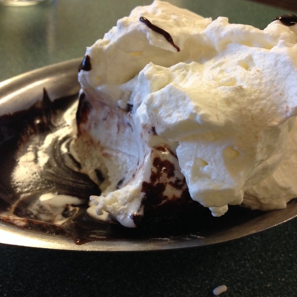 Photo taken at Egger&#39;s Ice Cream Parlor by Charlie A. on 6/15/2014