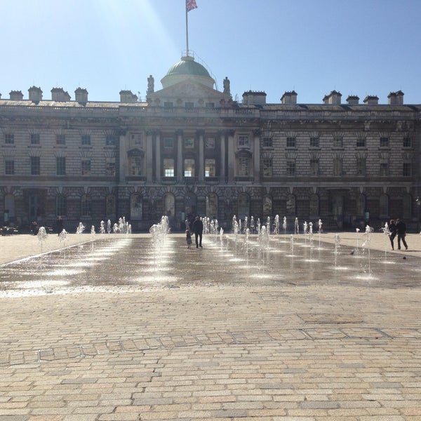 Photo taken at Somerset House by Maria on 4/20/2013