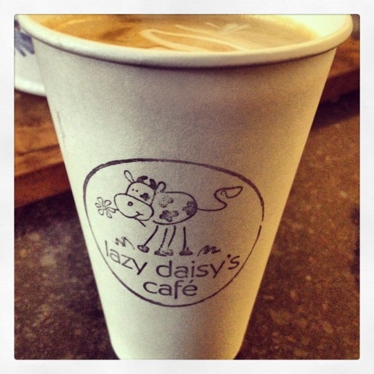 Photo taken at Lazy Daisy&#39;s Cafe by Salima V. on 12/30/2012