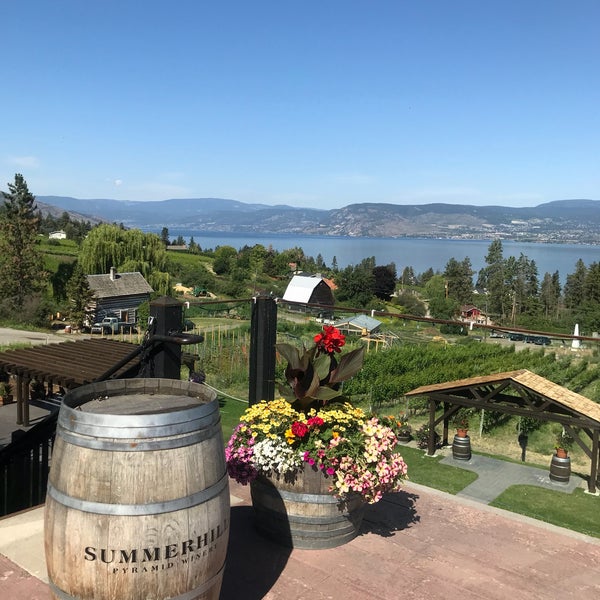 Photo taken at Summerhill Pyramid Winery by Esther C. on 6/20/2018