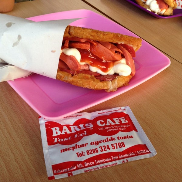 baris cafe tost evi ayvalik balikesir