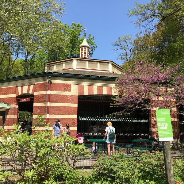 Photo taken at Central Park Carousel by Albert C. on 5/9/2018