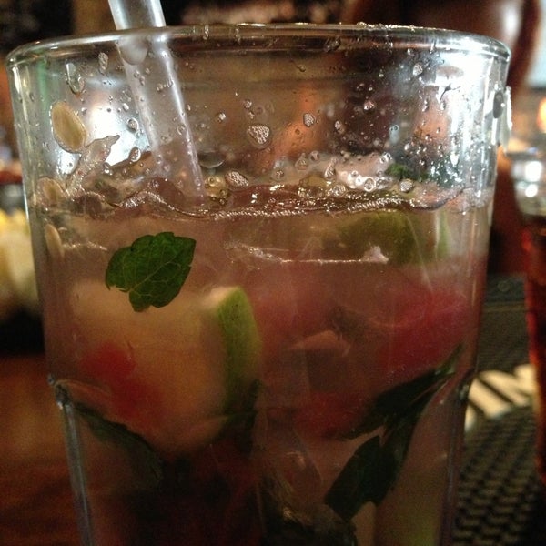 Fresh mint. Fresh watermelon. Melissa makes one hell of a drink.