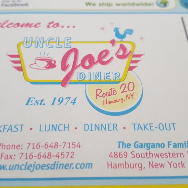 Photo taken at Uncle Joe&#39;s Diner by Big W. on 8/18/2018