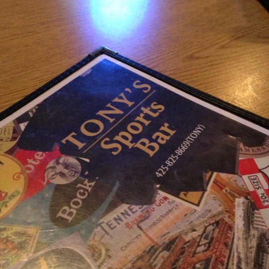 Photo taken at Tony&#39;s Sports Bar by Tyler B. on 10/7/2012