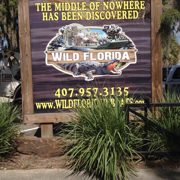 Photo taken at Wild Florida Airboats &amp; Gator Park by ᴡ P. on 7/3/2015