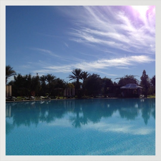 Photo taken at Eden Andalou Spa And Resort Marrakech by Bo V. on 12/25/2012