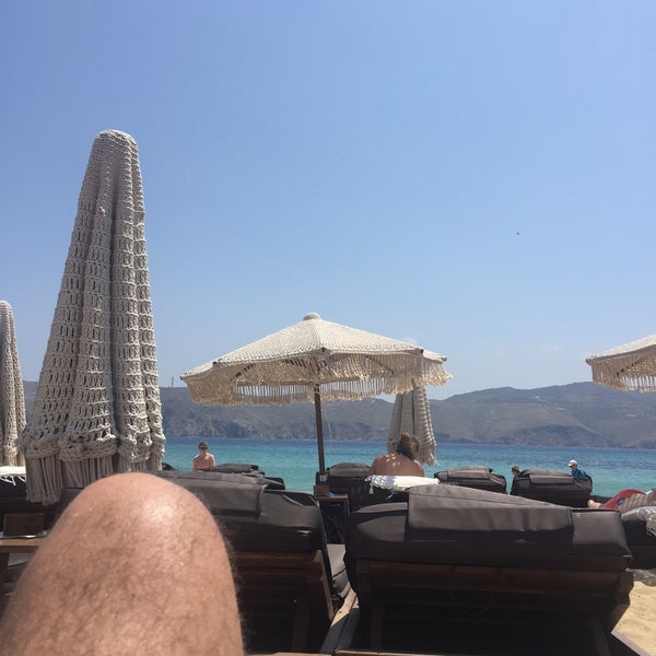 Photo taken at Panormos Mykonos by Mike K. on 6/5/2017
