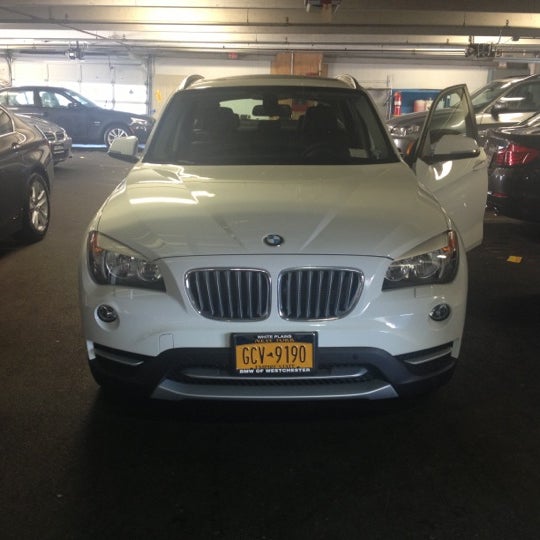 Photo taken at Ray Catena of Westchester, LLC BMW of Westchester by Natalia L. on 11/23/2012