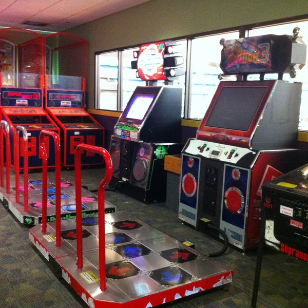 Try the dance games, Dance Dance Revolution and In The Groove, in the arcade!