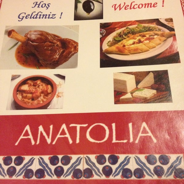 2/28/2013 tarihinde Dola A.ziyaretçi tarafından Anatolia Turkish Cuisine'de çekilen fotoğraf