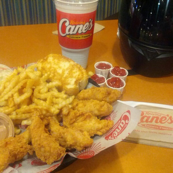 Photo taken at Raising Cane&#39;s Chicken Fingers by Kyle K. on 4/13/2013