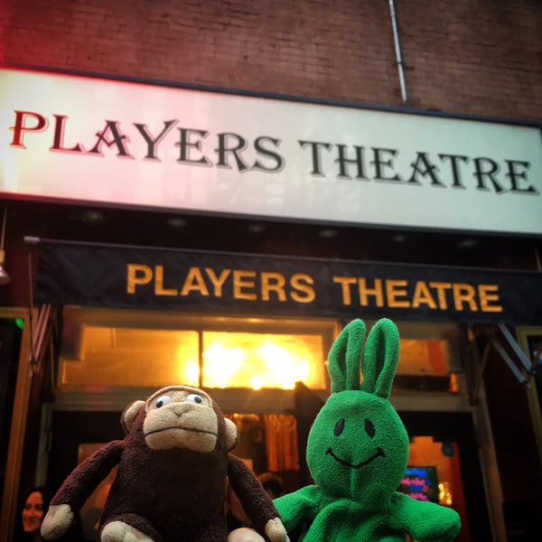 Photo taken at Players Theatre by greenie m. on 5/11/2016