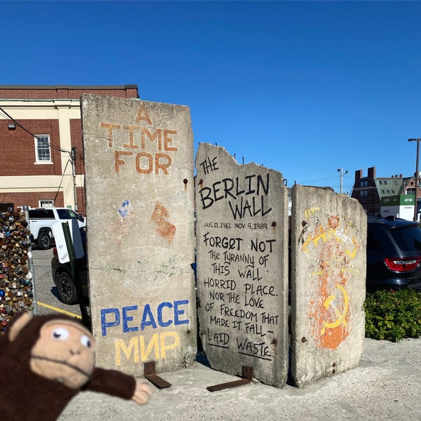 Berlin Wall Historic and Protected Site in Downtown Portland
