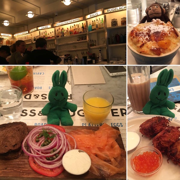 Photo taken at Russ &amp; Daughters Café by greenie m. on 12/12/2015