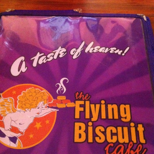 Photo taken at The Flying Biscuit Cafe by Leigh S. on 11/17/2012