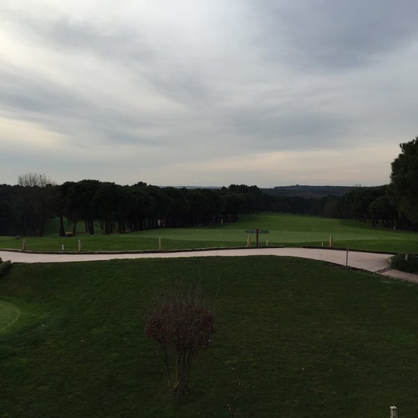 Photo taken at Kemer Golf &amp; Country Club Golf Range by Deniz D. on 12/28/2014