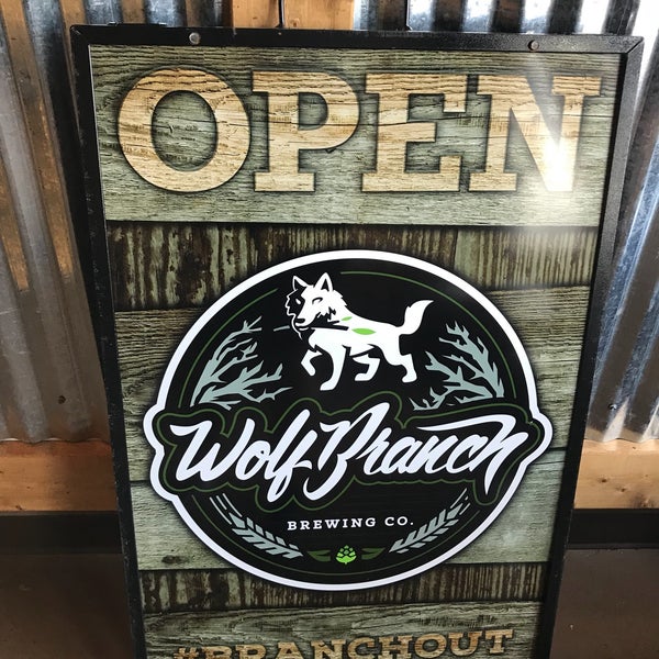 Photo taken at Wolf Branch Brewing by Renee D. on 6/19/2018