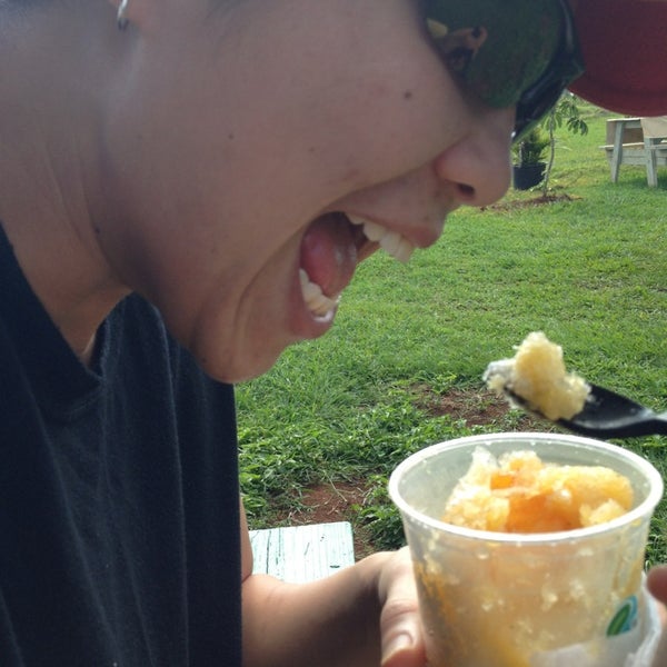Photo taken at Shave Ice Tege Tege by Danika P. on 1/26/2013