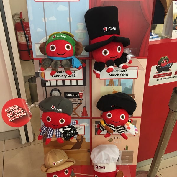 cimb octopus soft toy 2018