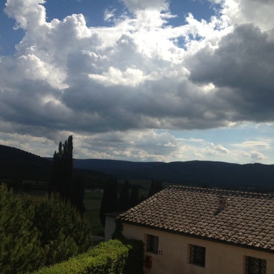 Photo taken at La Bagnaia Golf &amp; Spa Resort Siena, Curio Collection by Hilton by Karina S. on 5/23/2013