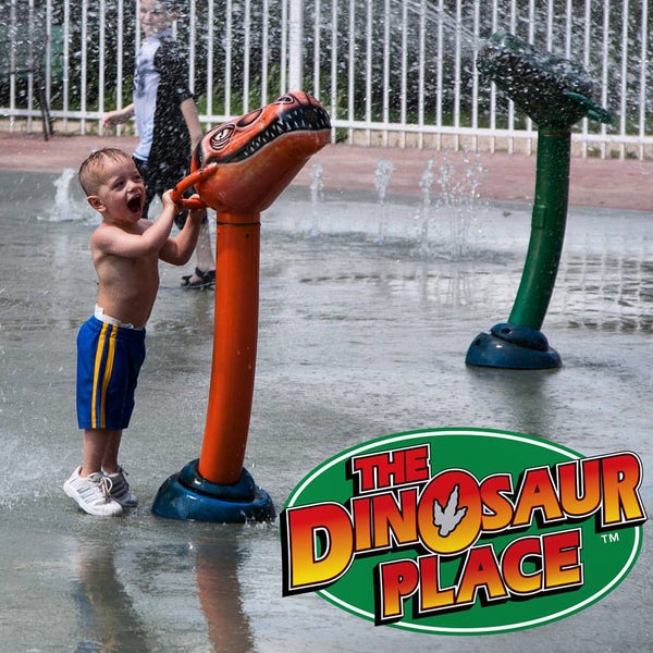 Photo taken at The Dinosaur Place at Nature&#39;s Art Village by The Dinosaur Place A. on 9/5/2015
