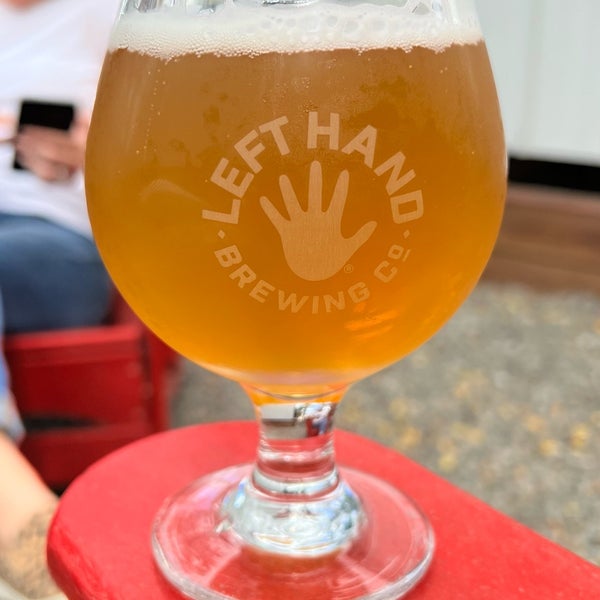 Photo taken at Left Hand Brewing Company by Alichia S. on 8/27/2022
